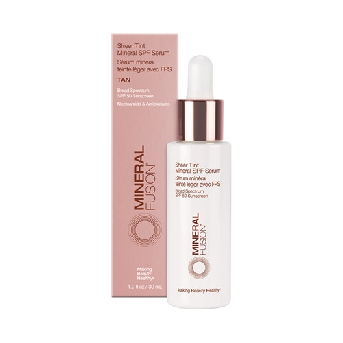 Mineral Fusion Sheer Tint Mineral Serum SPF 50 Tan