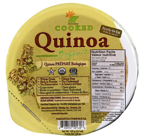 Minsley Organic Cooked Quinoa