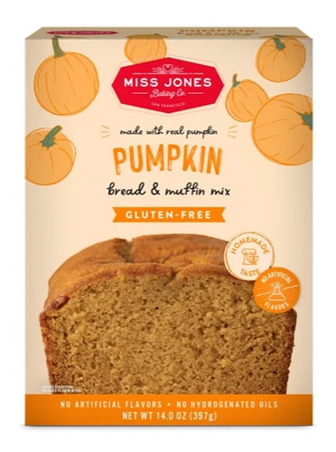 Miss Jones Gluten Free Pumpkin Bread & Muffin Mix