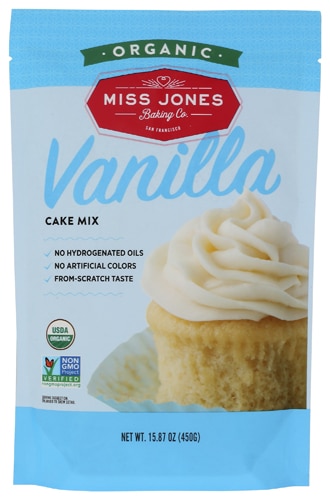 Miss Jones Organic Cake Mix Vanilla