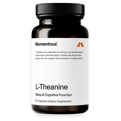 Momentous L-Theanine - NSF Certified for Sport - Informed Sport Certified - 60 Servings