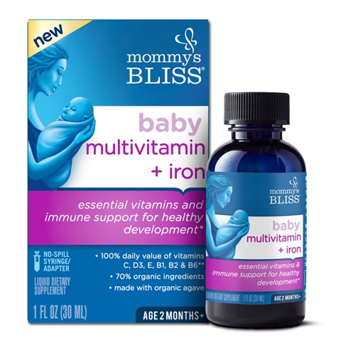 Mommy's Bliss Baby Multivitamin + Iron Drops