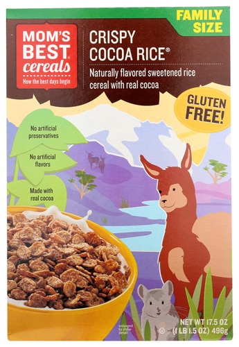 Mom's Best Naturals Cereal Crispy Cocoa Rice