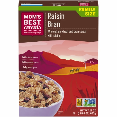 Mom's Best Naturals Cereal Rasin Bran