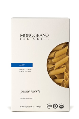 Monograno Felicetti Penne Ritorte Matt - Italian Short Pasta