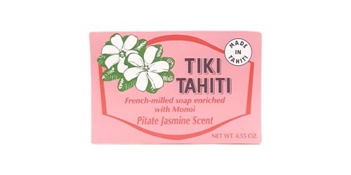 Monoi Tiki Tahiti Coconut Oil Bar Soap Jasmine