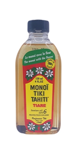 Monoi Tiki Tahiti Coconut Suntan Oil SPF 6