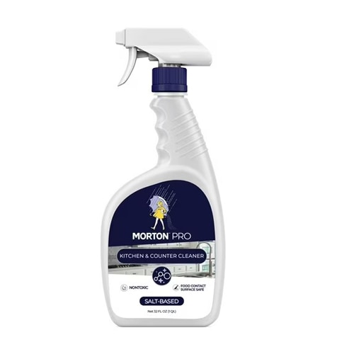Morton Pro Glass & Stainless Steel Cleaner Salt-Based Spray Fragrance Free