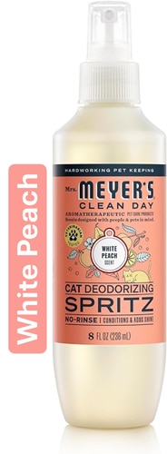 Mrs. Meyer's Clean Day Cat Deodorizing Spray White Peach