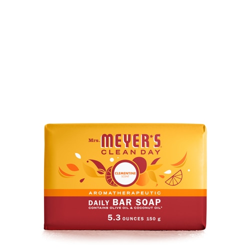 Mrs. Meyer's Clean Day Daily Bar Soap Clementine