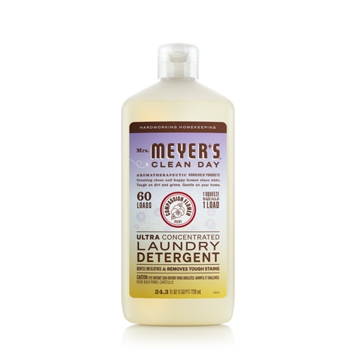 Mrs. Meyer's Clean Day Laundry Detergent 60 Loads Ultra Concentrated Compassion Flower