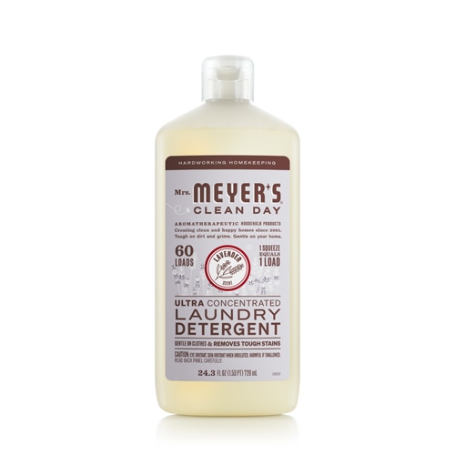 Mrs. Meyer's Clean Day Laundry Detergent 60 Loads Ultra Concentrated Lavender