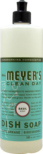 Mrs. Meyer's Clean Day Liquid Dish Soap Basil