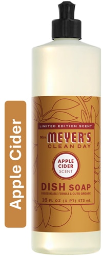 Mrs. Meyer's Clean Day Liquid Dish Soap Fall Apple Cider