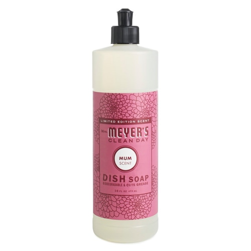 Mrs. Meyer's Clean Day Liquid Dish Soap Fall Scent Mum