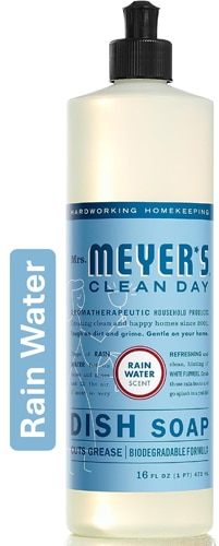Mrs. Meyer's Clean Day Liquid Dish Soap Rain Water