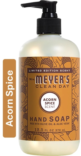 Mrs. Meyer's Clean Day Liquid Hand Soap Fall Acorn Spice