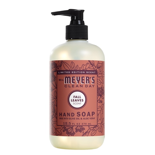 Mrs. Meyer's Clean Day Liquid Hand Soap Fall Scent Fall Leaves