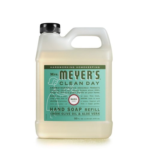 Mrs. Meyer's Clean Day Liquid Hand Soap Refill Basil