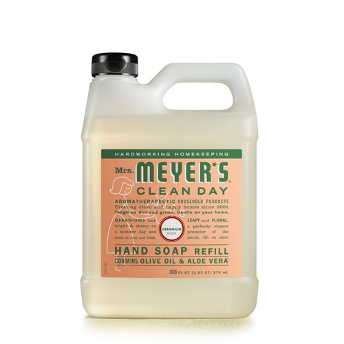 Mrs. Meyer's Clean Day Liquid Hand Soap Refill Geranium