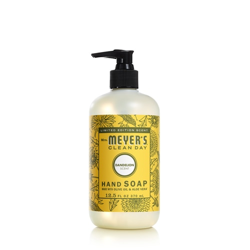 Mrs. Meyer's Clean Day Liquid Hand Soap Summer Scent Dandelion