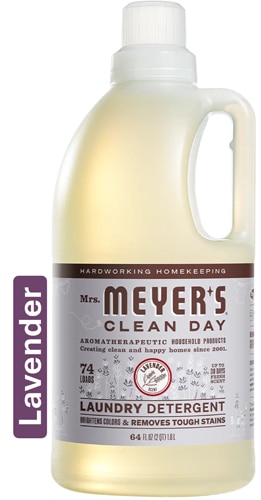 Mrs. Meyer's Clean Day Liquid Laundry Detergent 64 Loads Lavender