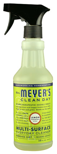 Mrs. Meyer's Clean Day Multi-Surface Everyday Cleaner Spray Bottle Lemon Verbena