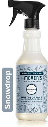 Mrs. Meyer's Clean Day Multi-Surface Everyday Cleaner Spray Holiday Snowdrop