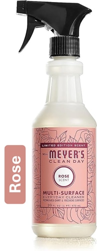 Mrs. Meyer's Clean Day Multi-Surface Everyday Cleaner Spray Spring Scent Rose