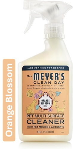 Mrs. Meyer's Clean Day Pet Multi-Surface Cleaner Spray Orange Blossom