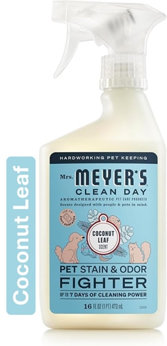 Mrs. Meyer's Clean Day Pet Stain & Odor Fighter Spray Coconut Leaf