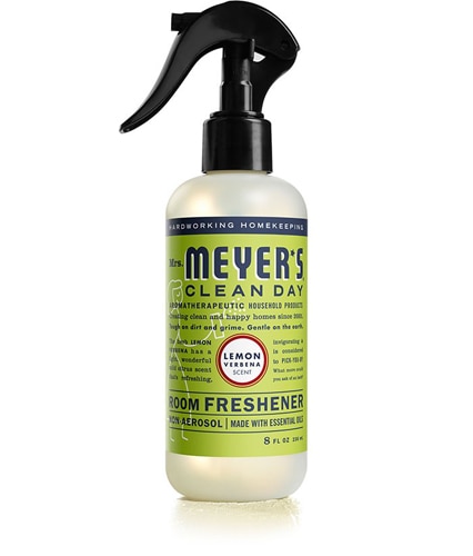 Mrs. Meyer's Clean Day Room Freshener Non-Aerosol Spray Bottle Lemon Verbena