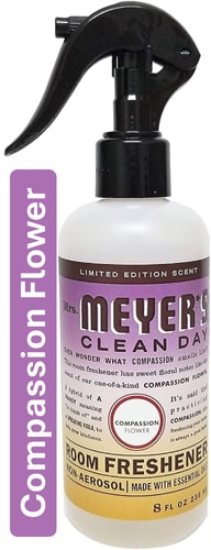 Mrs. Meyer's Clean Day Room Freshener Non-Aerosol Spray Compassion Flower