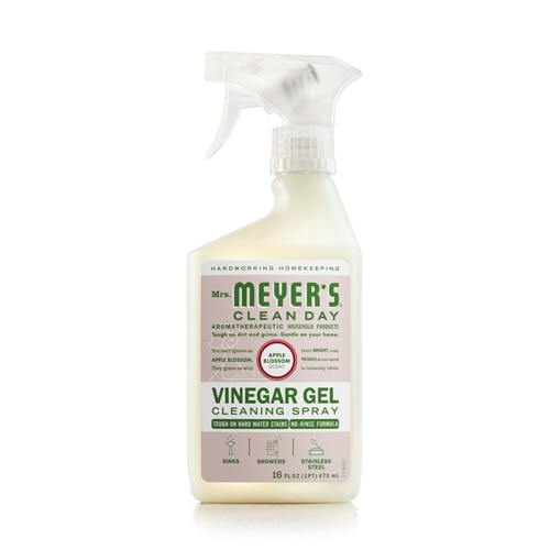 Mrs. Meyer's Clean Day Vinegar Gel Cleaner Spray Apple Blossom