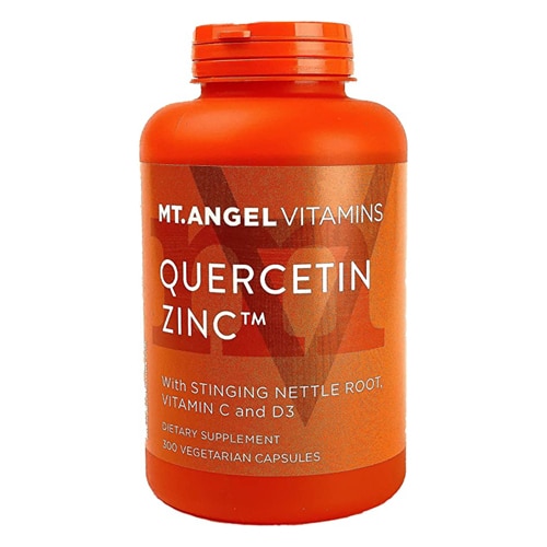 Mt Angel Vitamins Quercetin Zinc