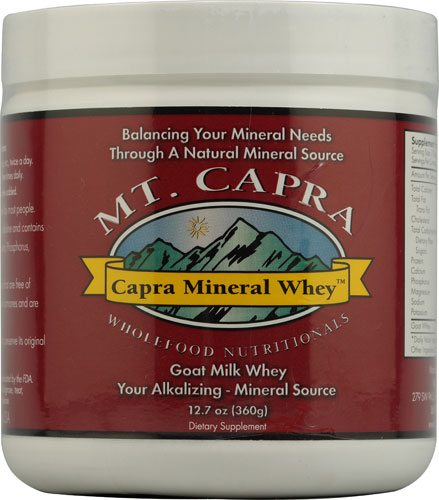 Mt. Capra Products Capra Mineral Whey Powder