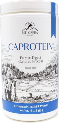Mt. Capra Products Caprotein Fermented Goat Milk Protein Vanilla Bean