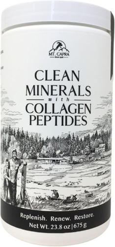 Mt. Capra Products Clean Minerals with Collagen Peptides Unflavored