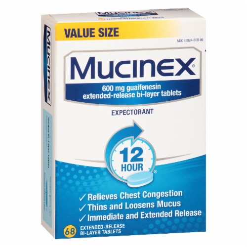 Mucinex 12 Hour Chest Congestion Expectorant