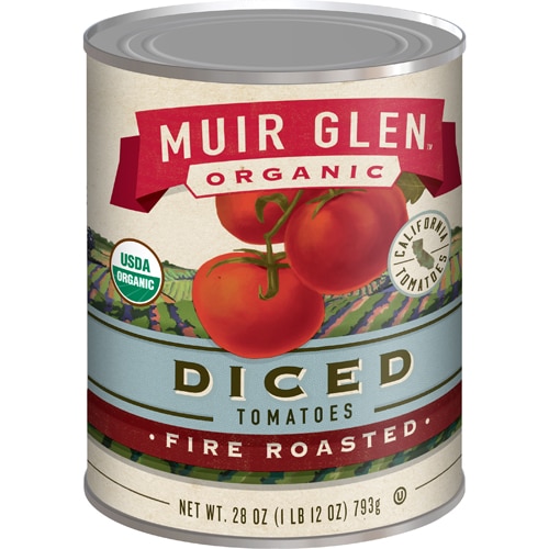 Muir Glen Organic Diced Tomatoes Fire Roasted