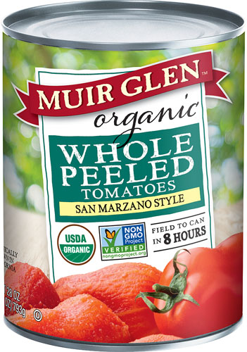 Muir Glen Organic Whole Peeled Tomatoes San Marzano Style