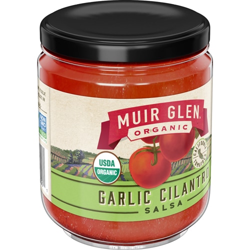 Muir Glen Organic Salsa Garlic Cilantro