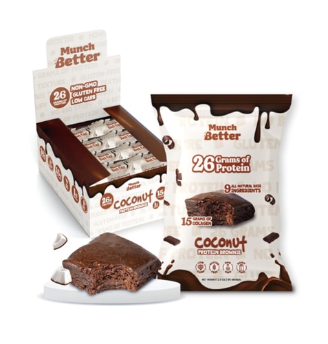 Munch Better Coconut Brownie