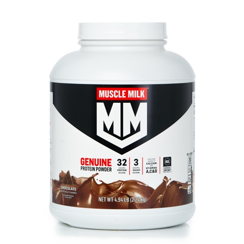 Muscle Milk Genuine Protein Powder - NSF Certified for Sport Chocolate