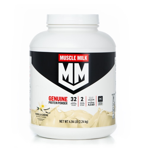 Muscle Milk Genuine Protein Powder - NSF Certified for Sport Vanilla Creme