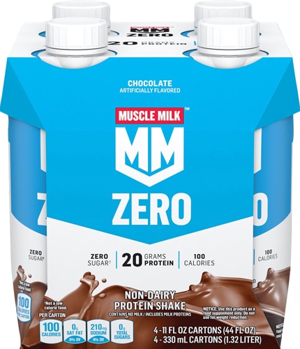 Muscle Milk Zero Protein Shake Chocolate