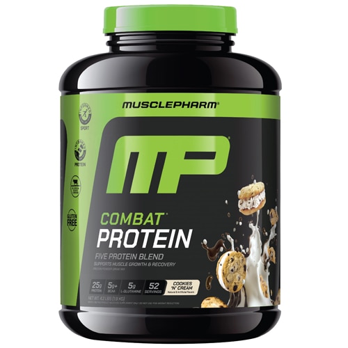 MusclePharm Combat Protein - Informed Sport Certified Cookies 'N Cream