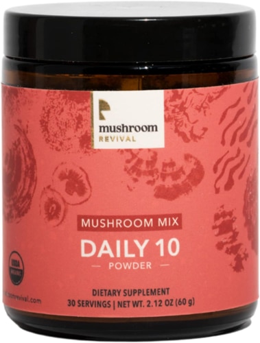 Mushroom Revival Daily 10 Mushroom Mix Powder