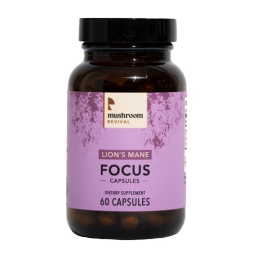 Mushroom Revival Lion's Mane Focus Capsules