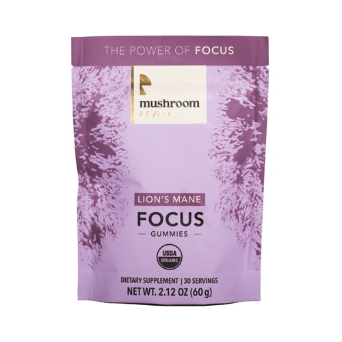 Mushroom Revival Lion's Mane Focus Gummies